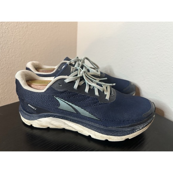 Altra Shoes - Altra Rivera 2 Womens Navy Blue Running Shoes Size 8.5 / EU 40 Athletic Sneakers
